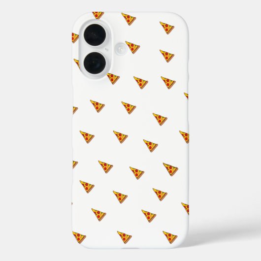 Pepperoni Pizza Patroon Hoesje (Achterkant)