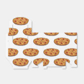 Pepperoni pizza patroon; Italiaans eten Bedankdoosjes (Uitgevouwen)