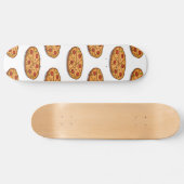 Pepperoni pizza patroon; Italiaans eten Skateboard (Horizontaal)