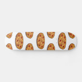 Pepperoni pizza patroon; Italiaans eten Skateboard (Horizontaal)