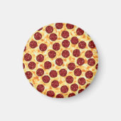 Pepperoni Pizza Patroon Magneet (Voorkant)