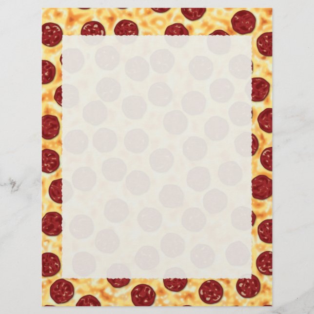 Pepperoni Pizza Pattern (Voorkant)