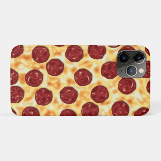 Pepperoni Pizza Pattern Case-Mate iPhone Case (Achterkant (horizontaal))