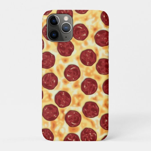 Pepperoni Pizza Pattern Case-Mate iPhone Case (Achterkant)