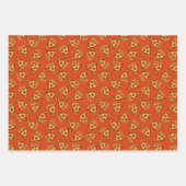 Pepperoni Pizza Pattern Inpakpapier Vel (Voorkant 3)
