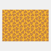 Pepperoni Pizza Pattern Inpakpapier Vel (Voorkant)