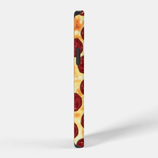 Pepperoni Pizza Pattern iPhone Hoesje (Rechterkant)