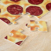 Pepperoni Pizza Pattern Legpuzzel (Zijkant)