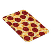 Pepperoni Pizza Pattern Magneet (Rechterzijde)