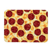 Pepperoni Pizza Pattern Magneet (Horizontaal)