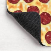 Pepperoni Pizza Pattern Muismat (Hoek)