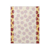 Pepperoni Pizza Pattern Notitieblok (Linkerzijde)