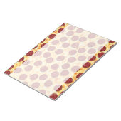 Pepperoni Pizza Pattern Notitieblok (Schuin)