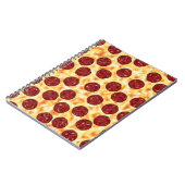 Pepperoni Pizza Pattern Notitieboek (Linkerzijde)
