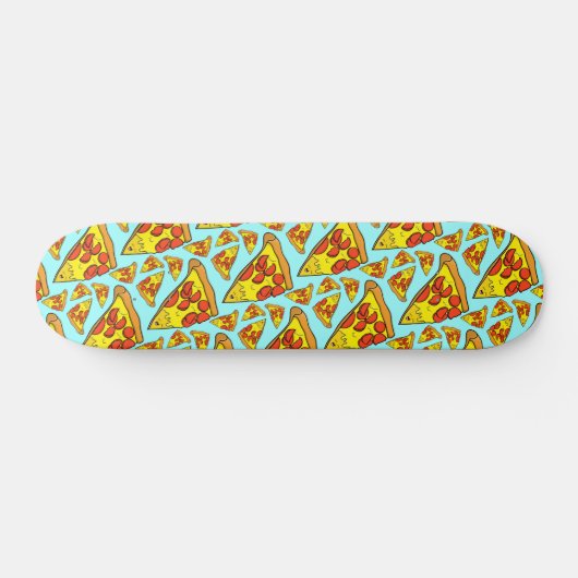Pepperoni Pizza Pattern Persoonlijk Skateboard (Horizontaal)