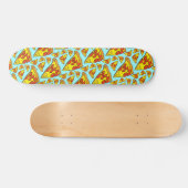 Pepperoni Pizza Pattern Persoonlijk Skateboard (Horizontaal)