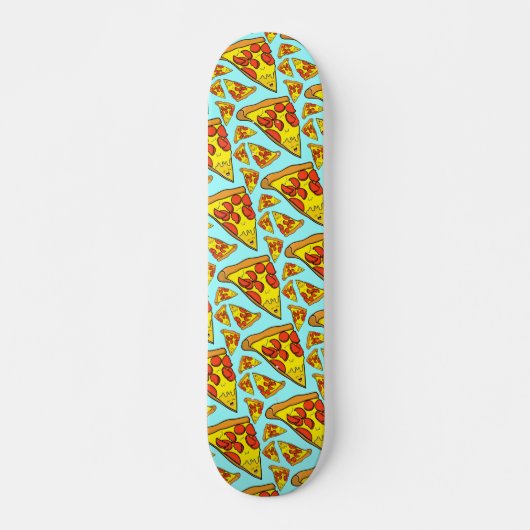 Pepperoni Pizza Pattern Persoonlijk Skateboard (Voorkant)