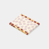 Pepperoni Pizza Pattern Post-it® Notes (Schuin)