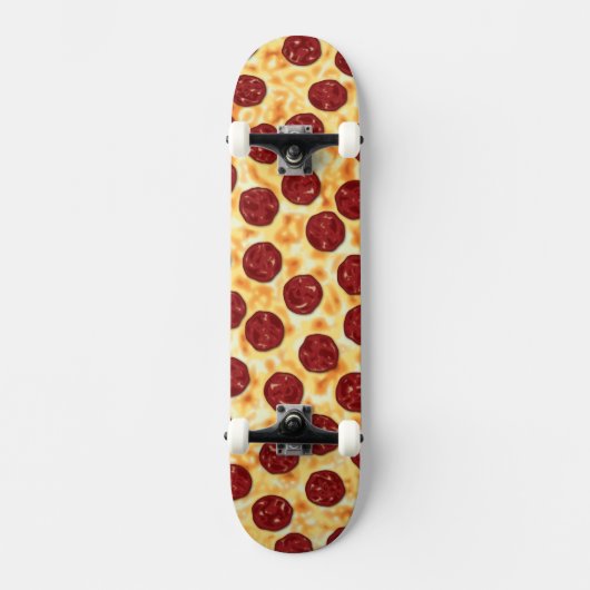 Pepperoni Pizza Pattern Skateboard (Voorkant)