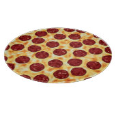 Pepperoni Pizza Pattern Snijplank (Hoek)