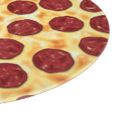 Pepperoni Pizza Pattern Snijplank (Hoek)
