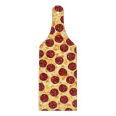 Pepperoni Pizza Pattern Snijplank (Voorkant)