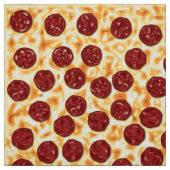 Pepperoni Pizza Pattern Stof (Swatch)