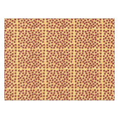 Pepperoni Pizza Pattern Tafelkleed (Voorkant (Horizontaal))