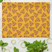 Pepperoni Pizza Pattern Theedoek (Gevouwen)