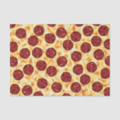 Pepperoni Pizza Pattern Tissuepapier (Voorkant)