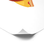 Pepperoni pizza perfect poster (Hoek)