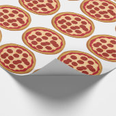Pepperoni Pizza Pie Cadeaupapier (Hoek)