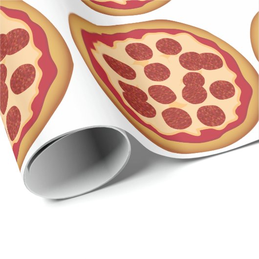 Pepperoni Pizza Pie Cadeaupapier (Rol Hoek)