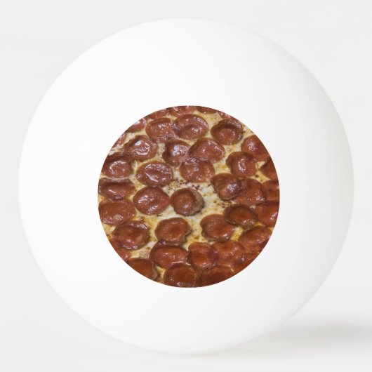 Pepperoni Pizza Pingpongbal (Voorkant)