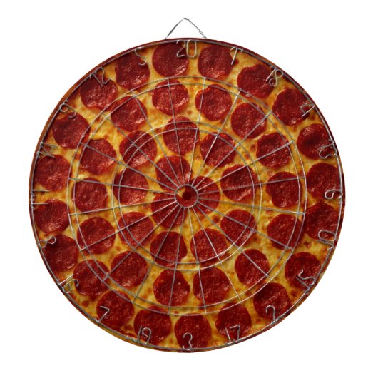 PEPPERONI PIZZA PLUS DARTBORD (Voorkant)