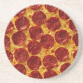 PEPPERONI PIZZA PLUS ZANDSTEEN ONDERZETTER (Voorkant)