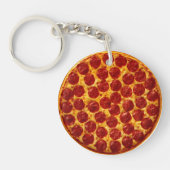 Pepperoni Pizza Sleutelhanger (Voorkant)