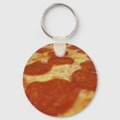 pepperoni pizza sleutelhanger (Voorkant)
