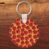 Pepperoni Pizza Sleutelhanger (Voorkant)