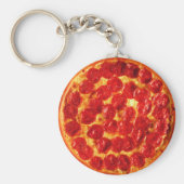 Pepperoni Pizza Sleutelhanger (Voorkant)
