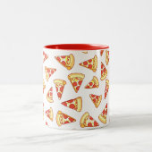 Pepperoni Pizza Slice Drawing Pattern Mok (Center)