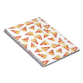 Pepperoni Pizza Slice Telling notebook Notitieboek (Rechterzijde)