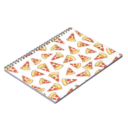 Pepperoni Pizza Slice Telling notebook Notitieboek (Linkerzijde)