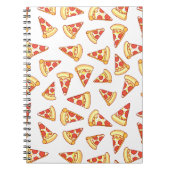 Pepperoni Pizza Slice Telling notebook Notitieboek (Voorkant)