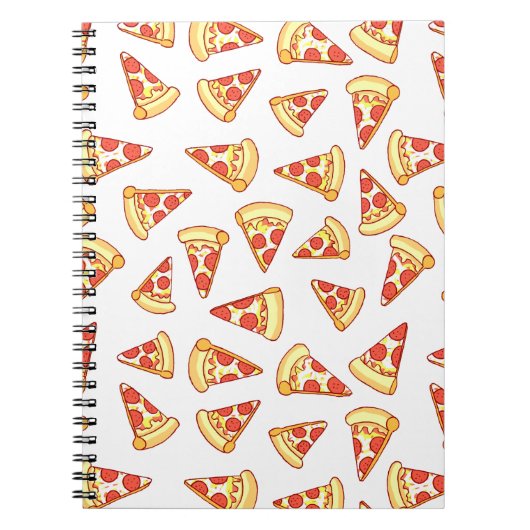 Pepperoni Pizza Slice Telling notebook Notitieboek (Voorkant)