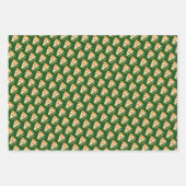 Pepperoni Pizza Slice with Family Name on Multi Inpakpapier Vel (Voorkant 2)