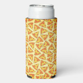  Pepperoni Pizza Slices Seltzer Blikjeskoeler (Seltzer Achterkant)