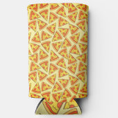  Pepperoni Pizza Slices Seltzer Blikjeskoeler (Voorkant)