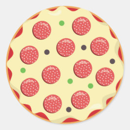 Pepperoni pizza sticker party lol