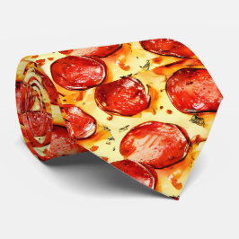 Pepperoni Pizza Stropdas